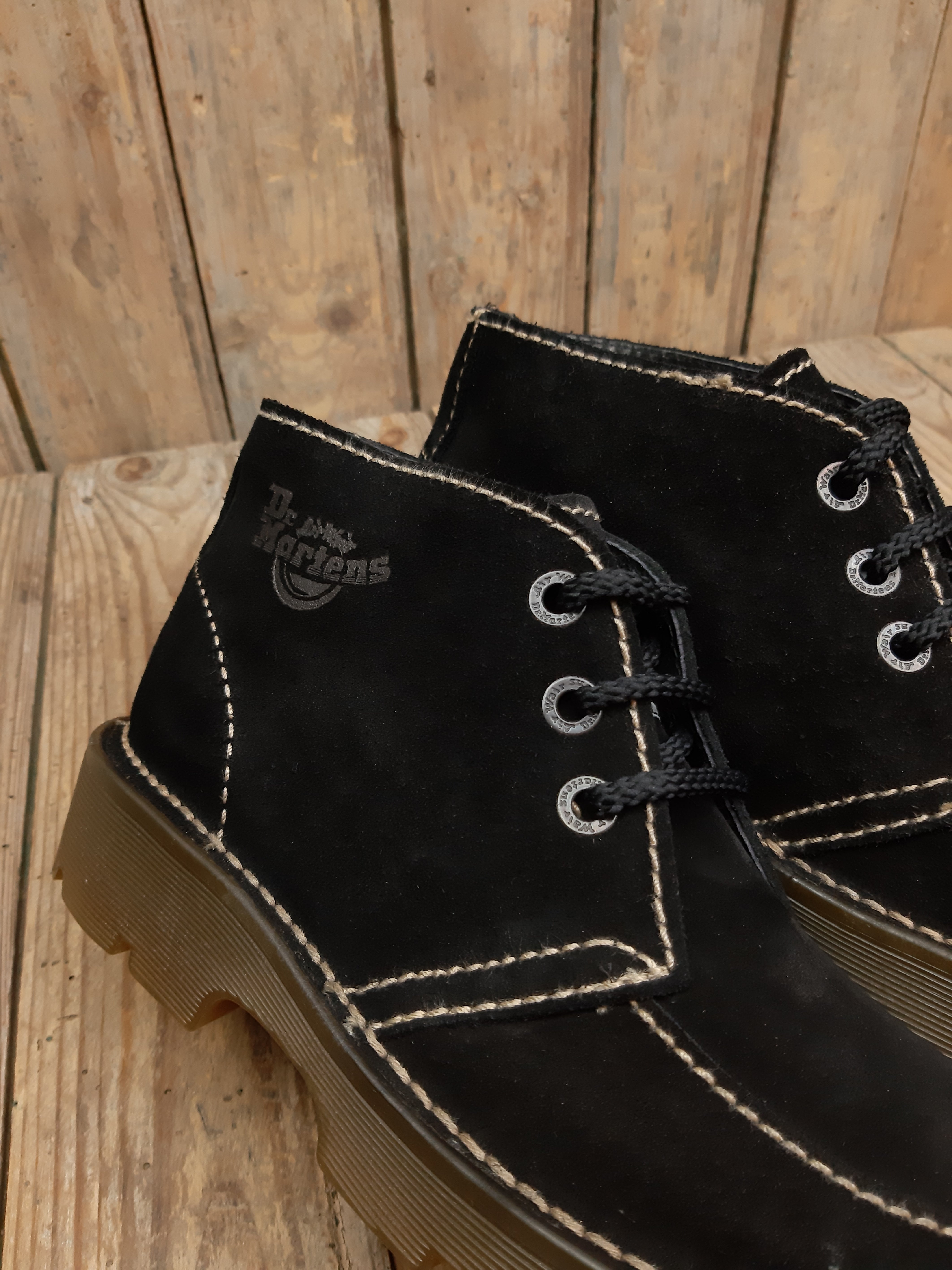 Doc shops martens daim