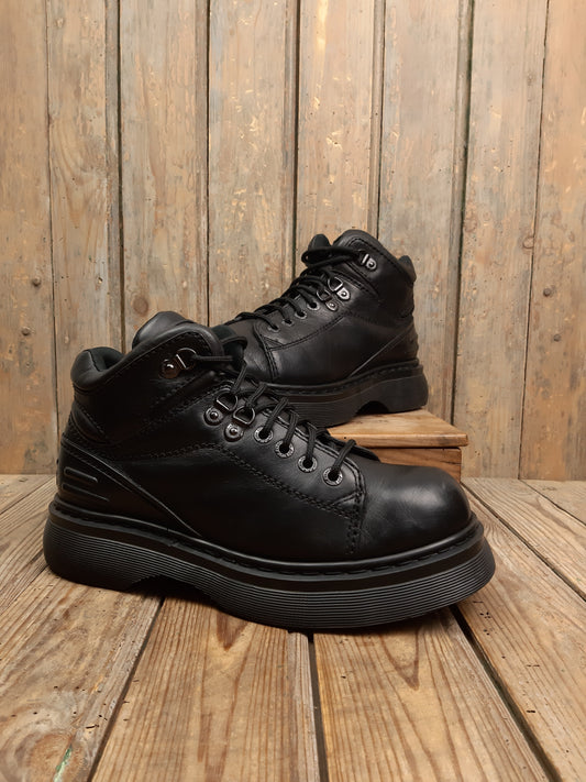 Boots Chukka 9011 collectors Dr. Martens vintage occasion Made in England cuir noir 43 années 90' - Les Doc's de Cam