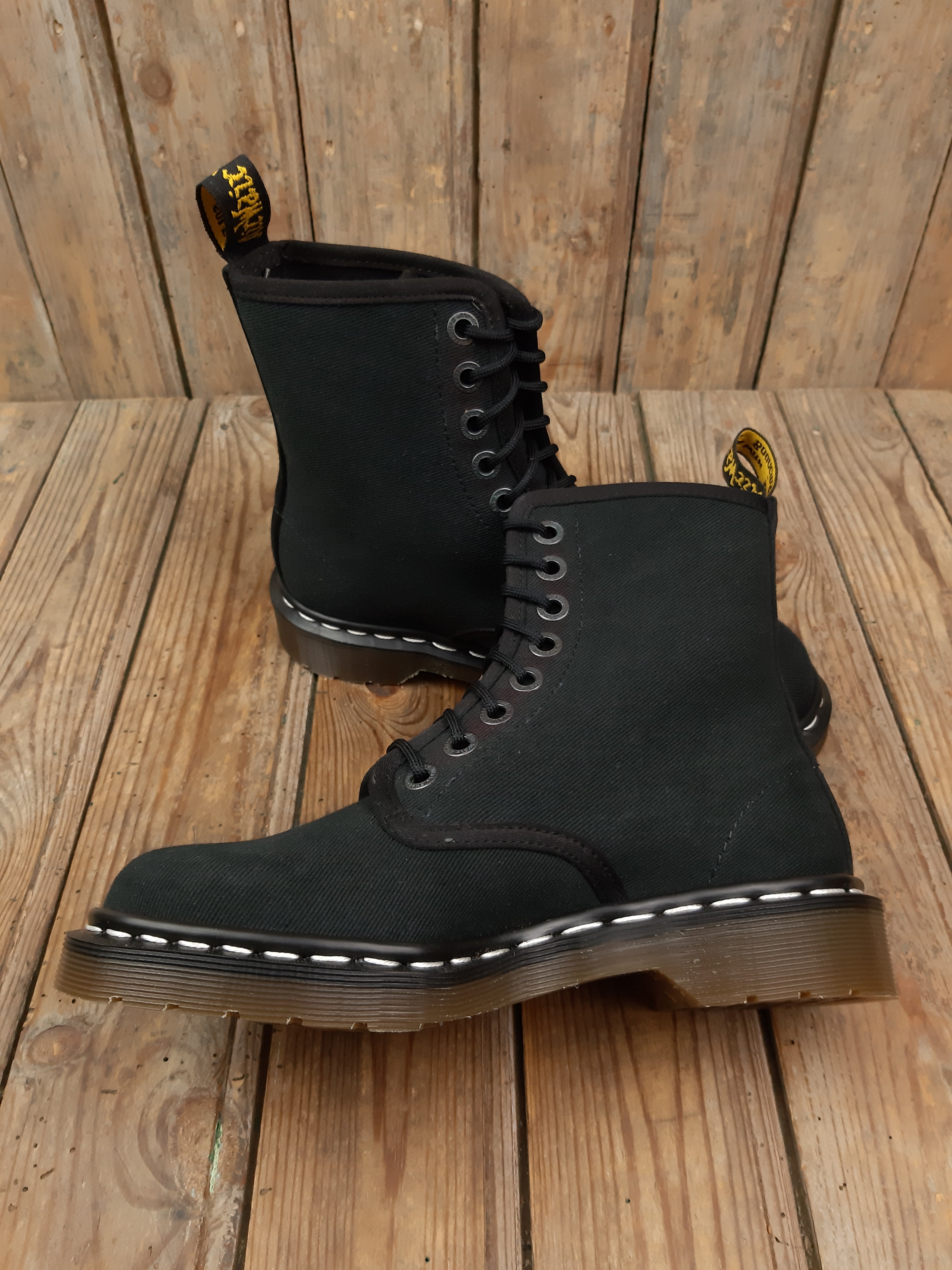 Bottes Dr. Martens MIE AS502 Vintage occasion canvas noir 39 Les Doc s de Cam