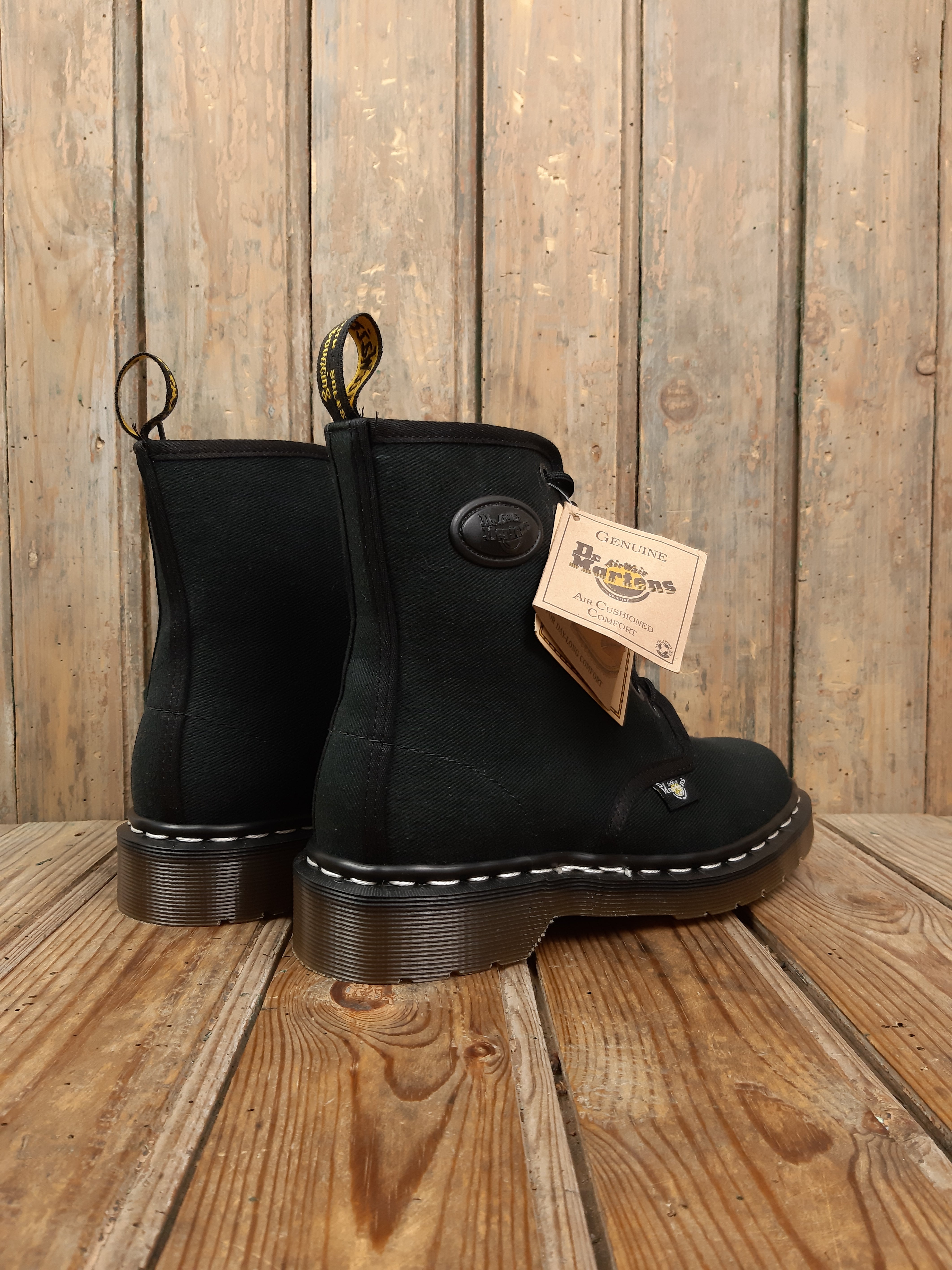 Bottes Dr. Martens MIE AS502 Vintage occasion canvas noir 39 Les Doc s de Cam