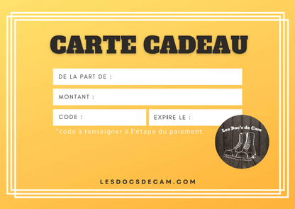 Carte Cadeau